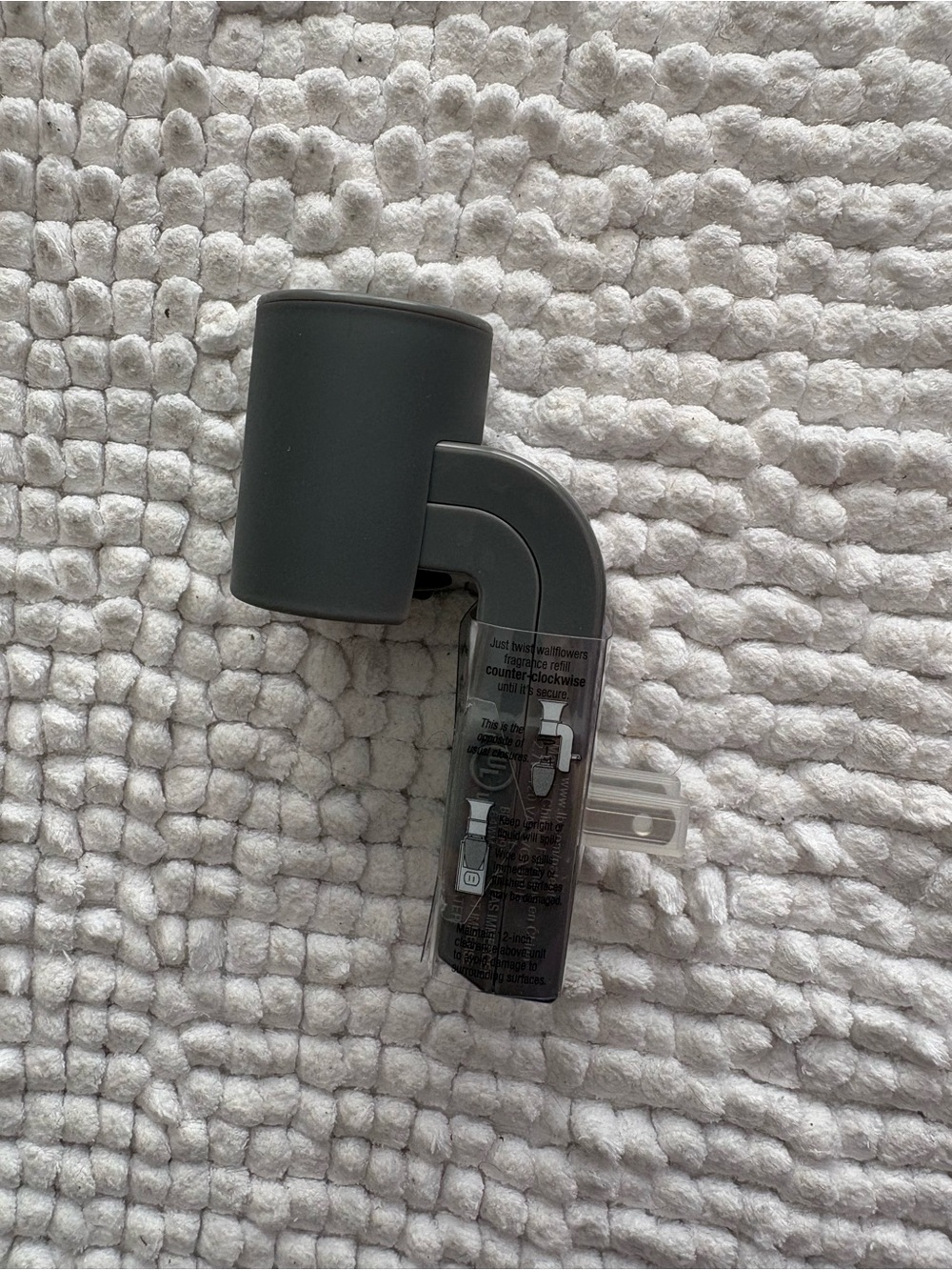 NWT Bath & Body Works Wallflowers Scent Control Plug-In - Gray - Picture 3 of 4